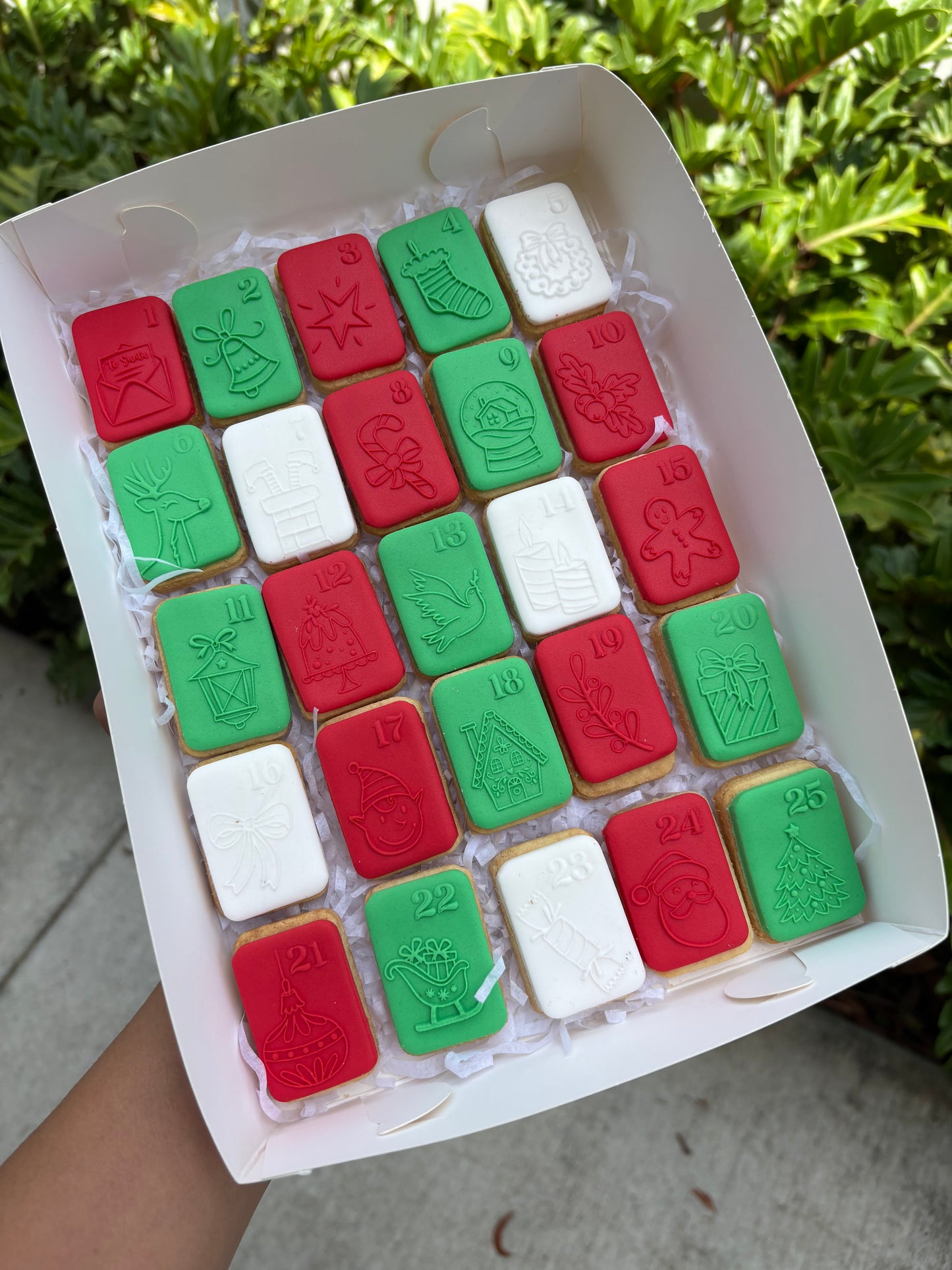Christmas Cookie Box - Advent Calendar