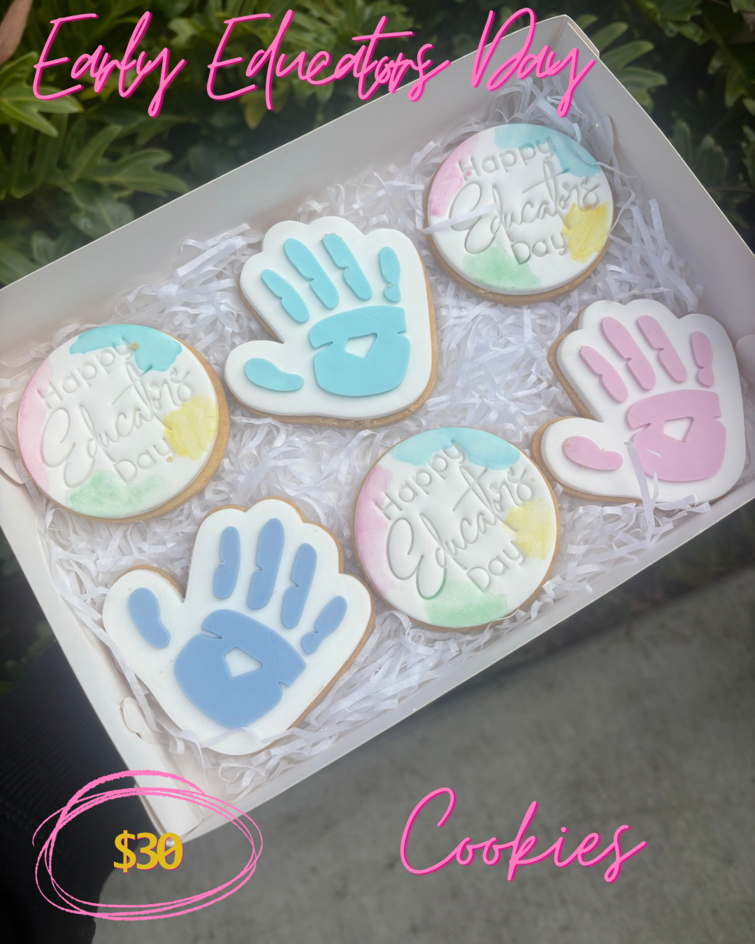 Happy Educator's Day Cookies