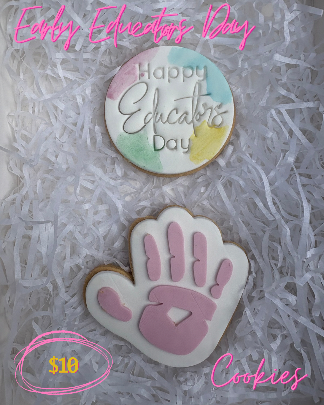 Happy Educator's Day Cookies