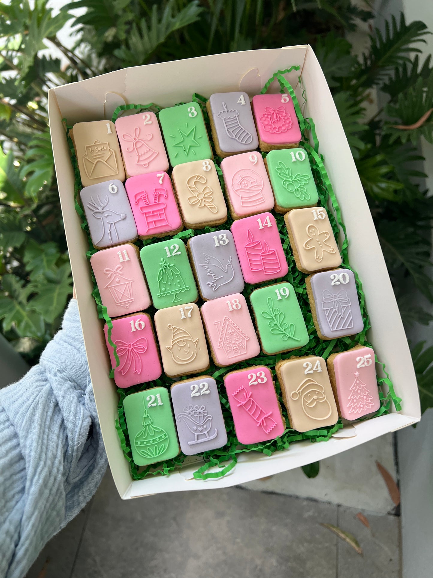 Christmas Cookie Box - Advent Calendar