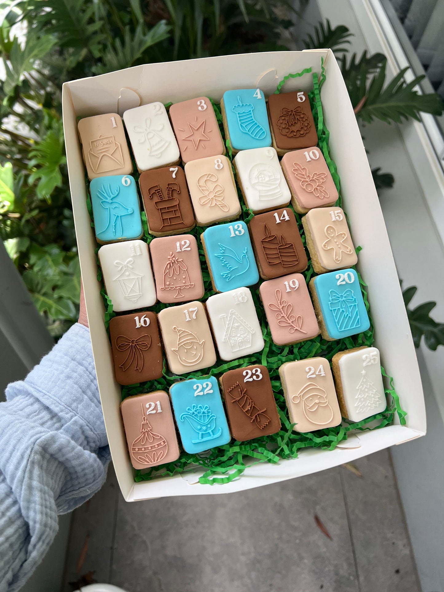 Christmas Cookie Box - Advent Calendar